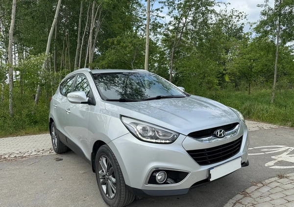 Hyundai ix35 cena 57900 przebieg: 104000, rok produkcji 2014 z Warszawa małe 631